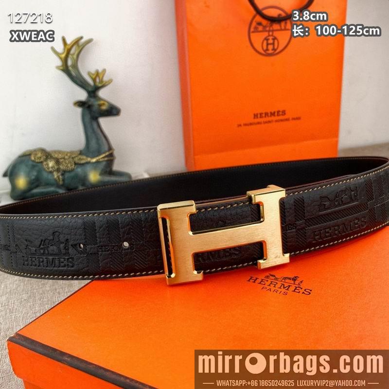 Hermes belt 38mmX100-125cm 8L42