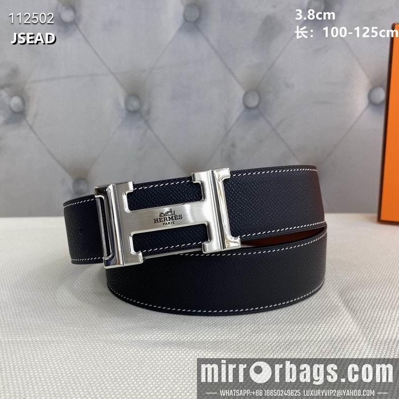 Hermes belt 38mmX100-125cm 8L082507