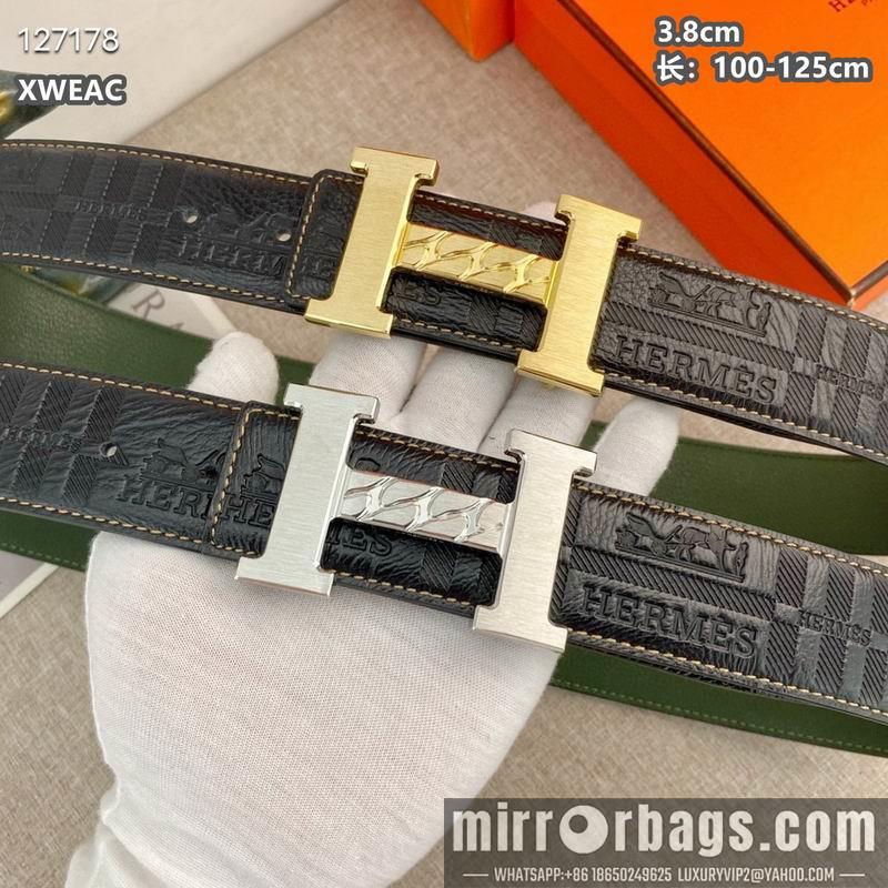 Hermes belt 38mmX100-125cm 8L37