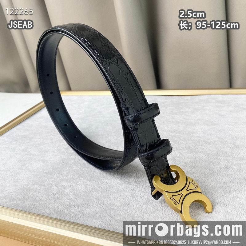 Celine belt 25mmX95-125cm 8L23