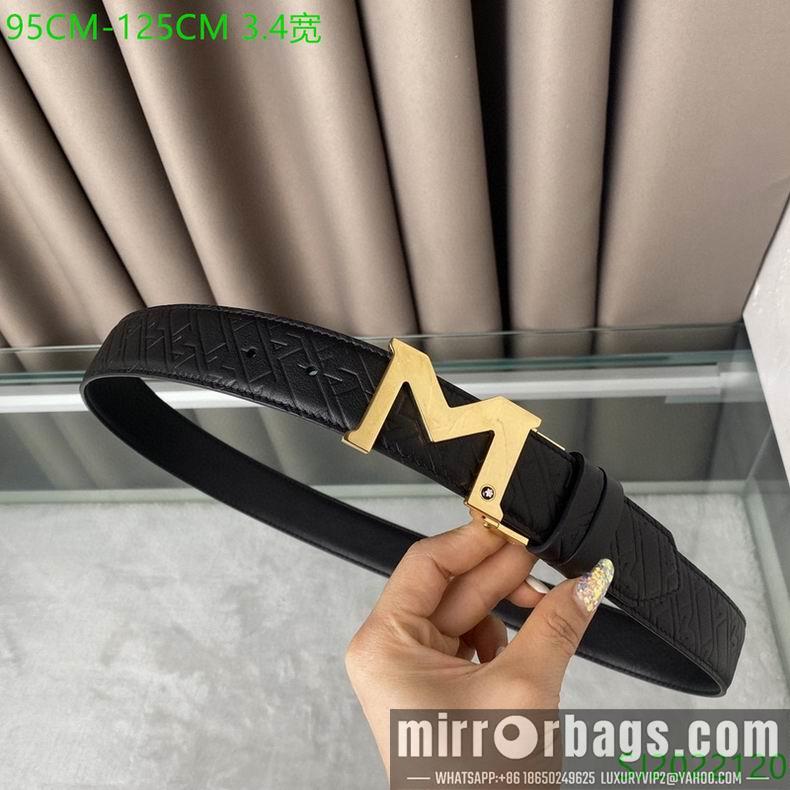 Montblanc Belt 34mmX95-125CM 7D32