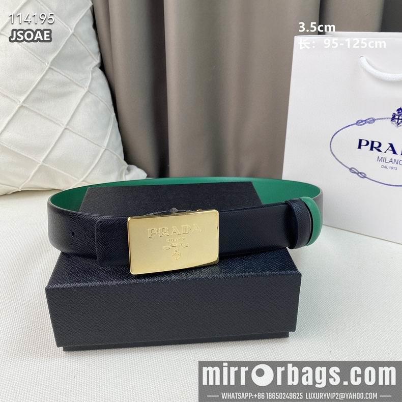 Prada belt 35mmX95-125CM 8L22
