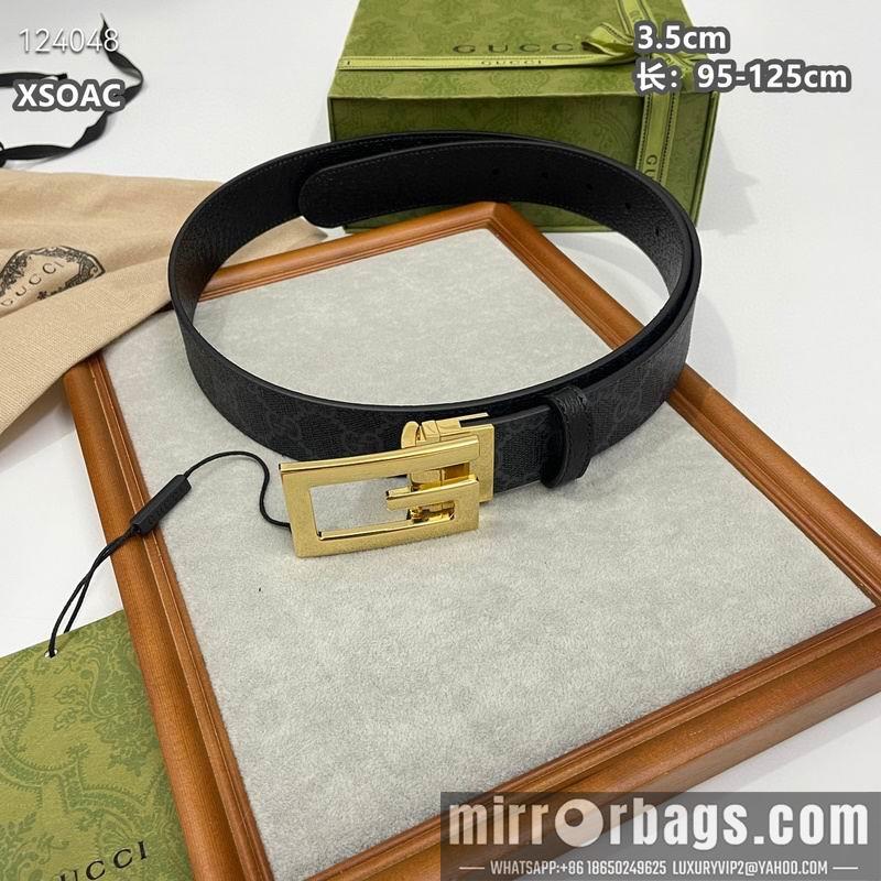 Gucci belt 35mmX95-125cm 8L10