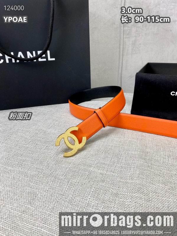 Chanel belt 30mmX90-115cm 8L09
