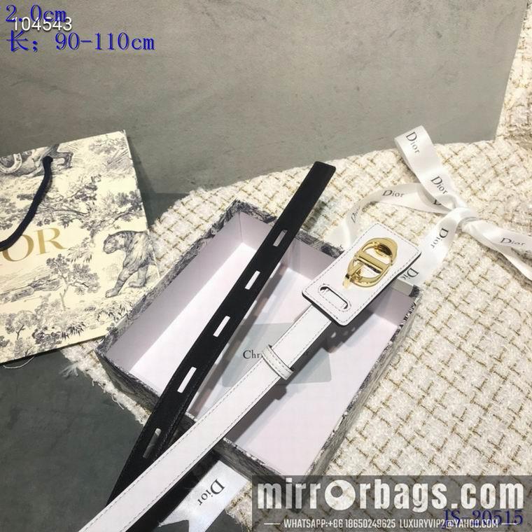 Dior Belt 20mmX90-110cm 8L12