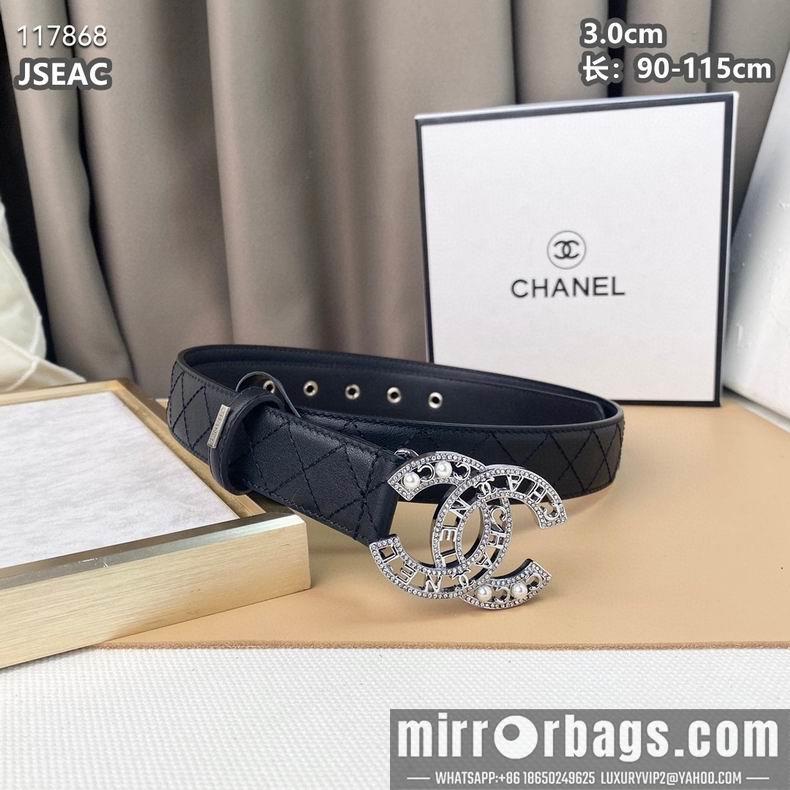 Chanel belt 30mmX90-115cm 8L07