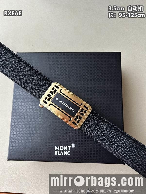 Montlanc belt 35mmX100-125cm 8L74