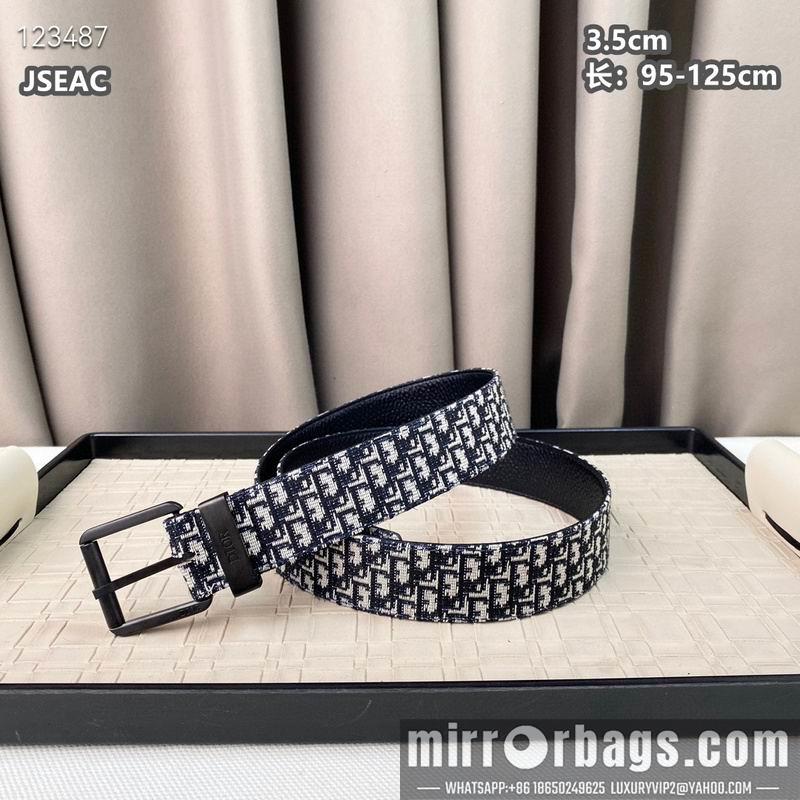 Dior belt 35mmX95-125cm 8L29
