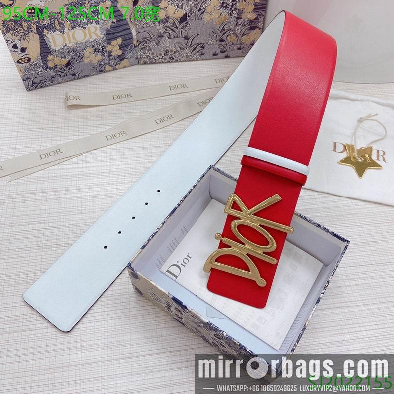 Dior Belt 70mmX95-125cm 7d09