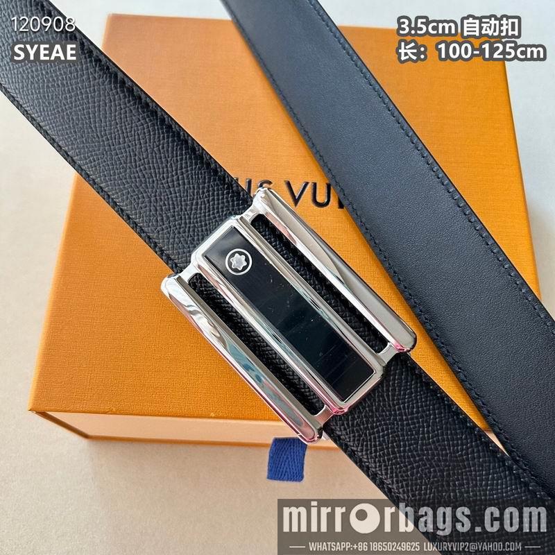 Montblanc belt 自动扣 35mmX100-125cm 8L072005