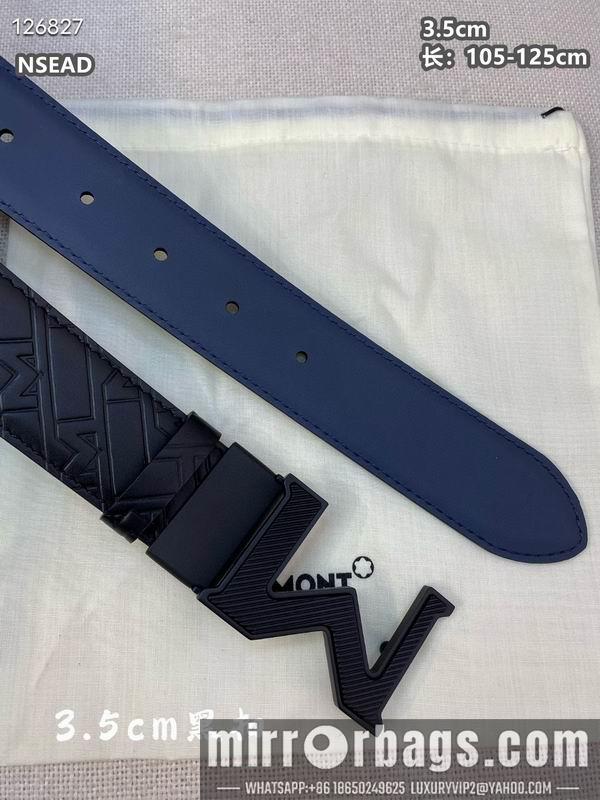 Montlanc belt 35mmX105-125cm 8L60