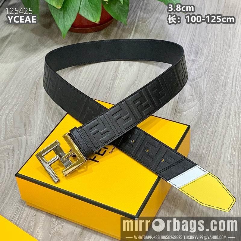Fendi belt 38mmX100-125cm 8L16