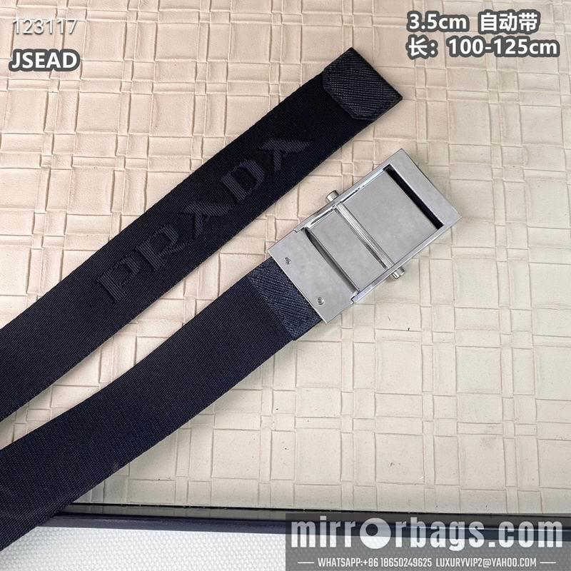 Prada belt 35mmX100-125cm 8L40