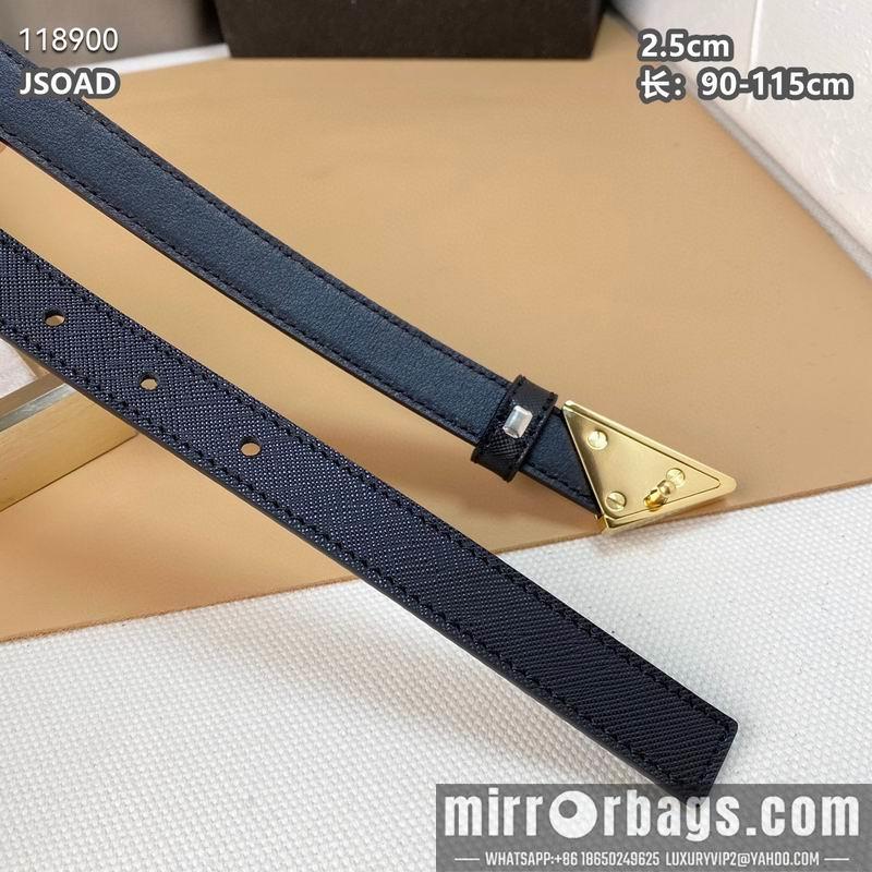 Prada belt 25mmX90-115cm 8L040801