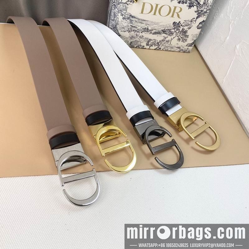 Dior belt 35mmX95-135cm 7D27