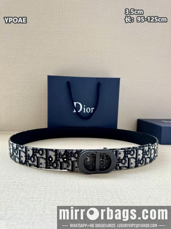 Dior belt 35mmX95-125cm 8L42