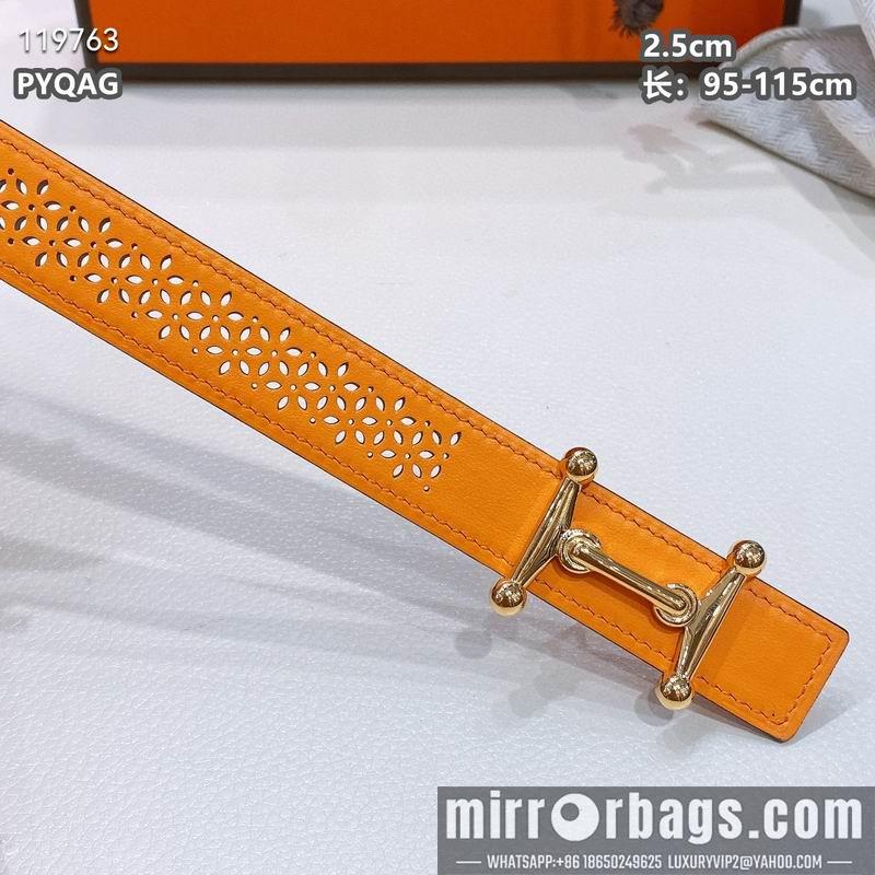 Hermes belt 25mmX95-115cm 8L040801