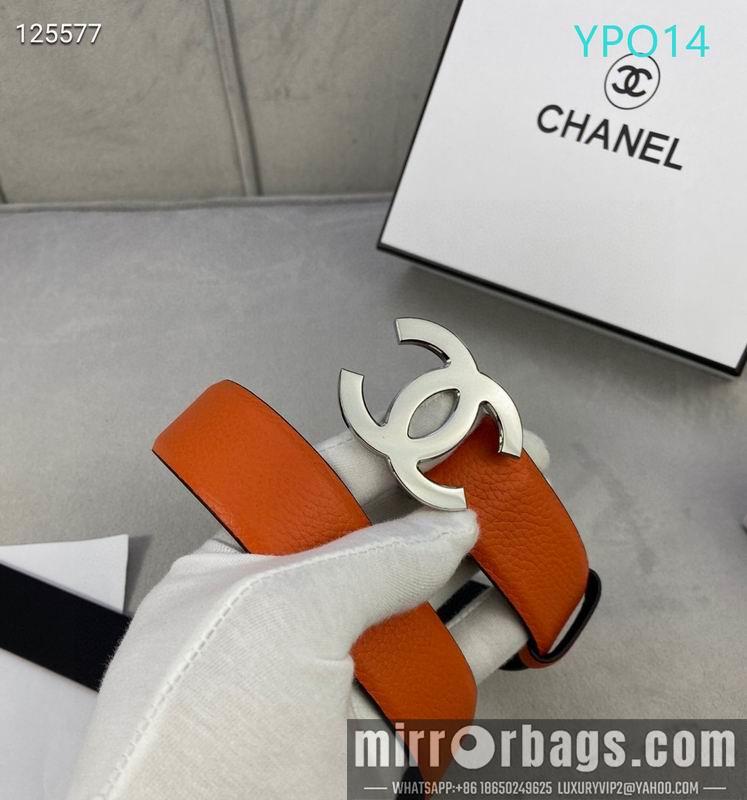 Chanel belt 30mmX95-125cm XH02
