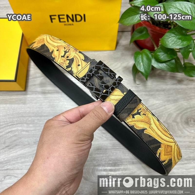 Fendi belt 40mmX100-125cm 8L149