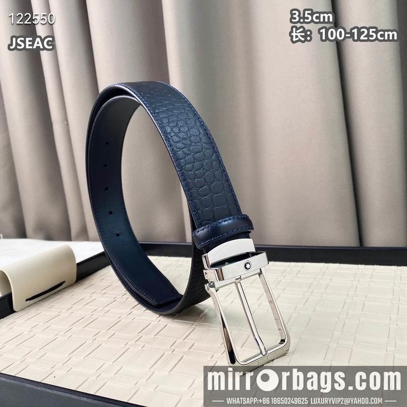 Montblanc belt 35mmX100-125cm 8L21