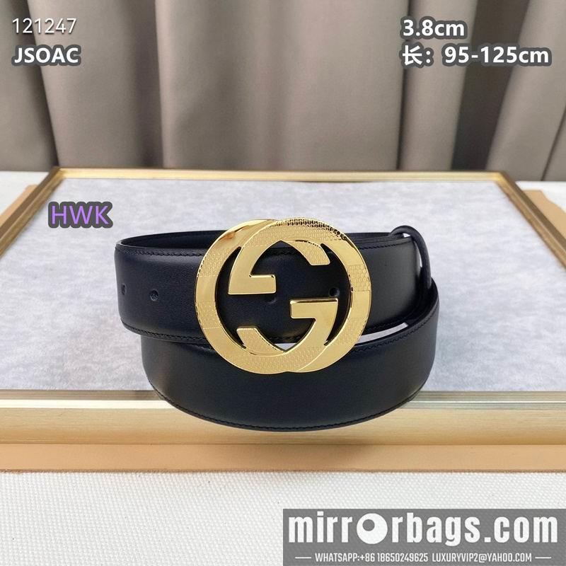 Gucci belt 38mmX95-125cm 8L17
