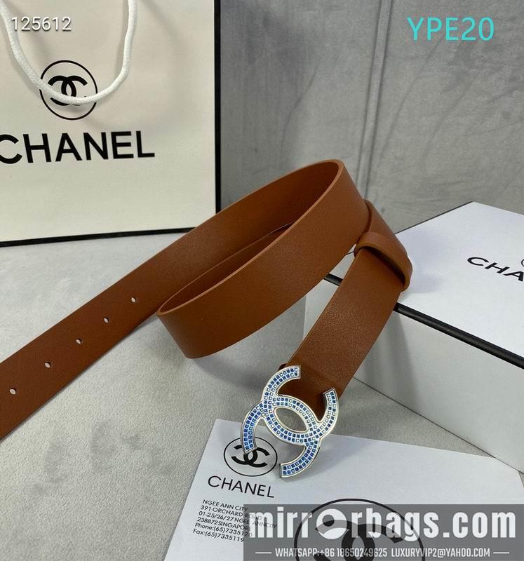 Chanel belt 30mmX95-125cm XH05