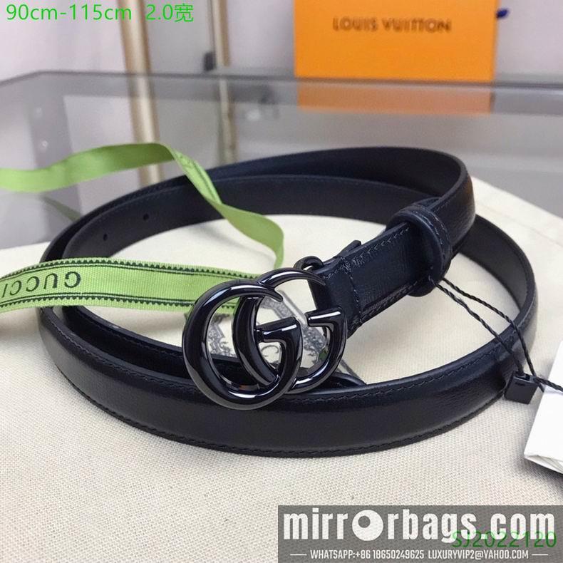 Gucci Belt 20mmX90-115cm 7D02