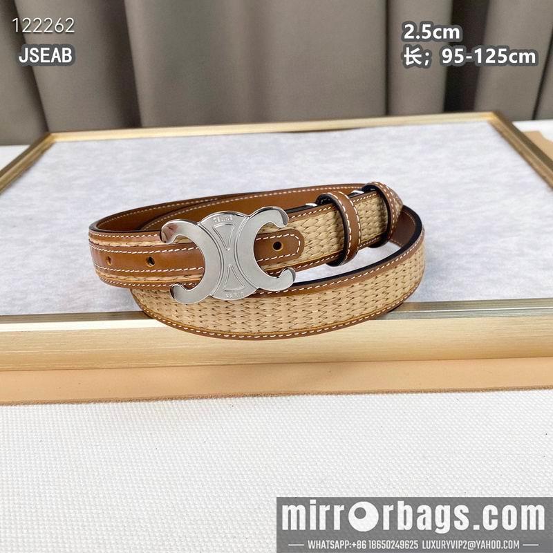 Celine belt 25mmX95-125cm 8L24