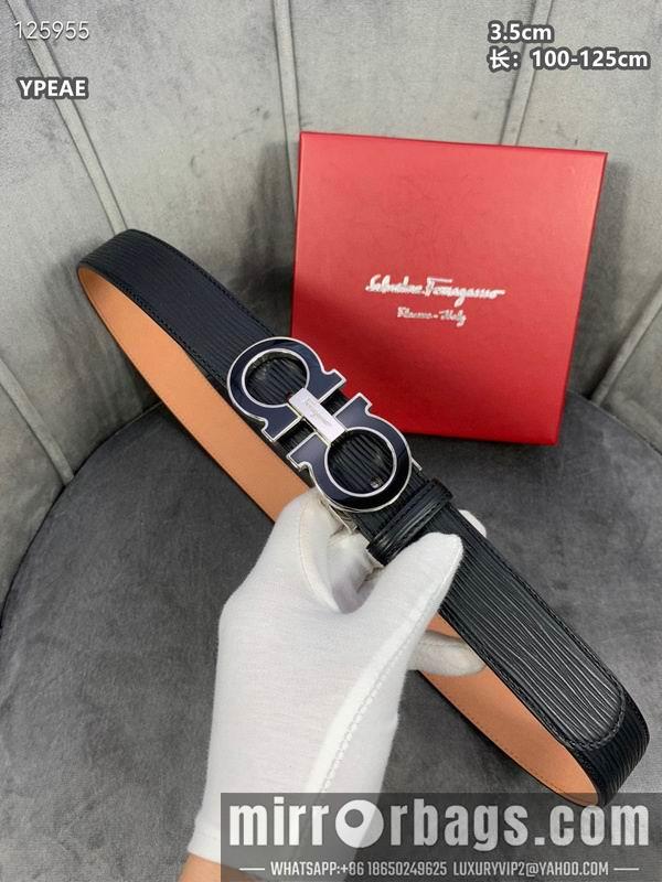 Ferragamo belt 35mmX100-125cm 8L18