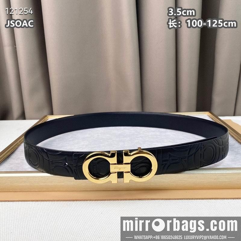 Ferragamo belt 35mmX100-125cm 8L66