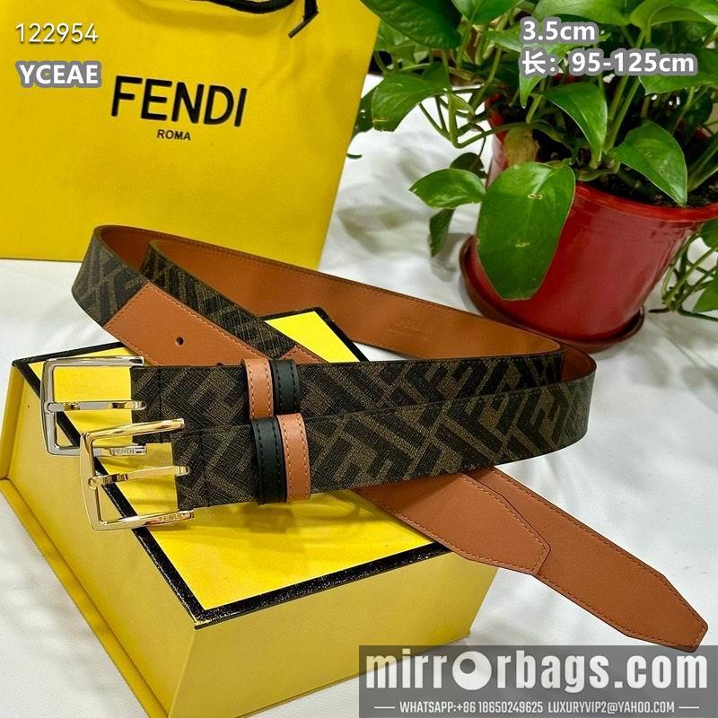 Fendi belt 35mmX95-125cm 8L37