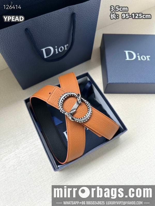 Dior belt 35mmX95-125cm 8L20