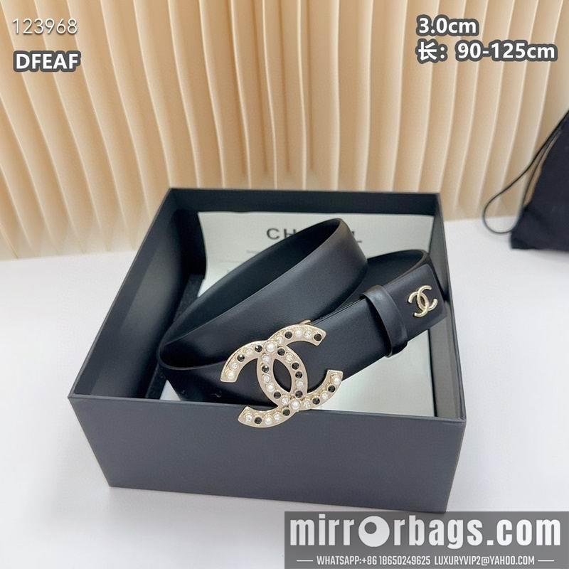 Chanel belt 30mmX90-125cm 8L21