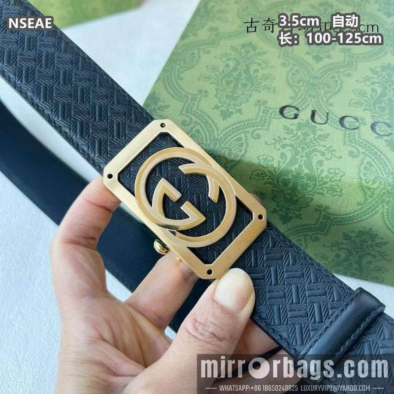 Gucci belt 35mmX100-125cm 8L92