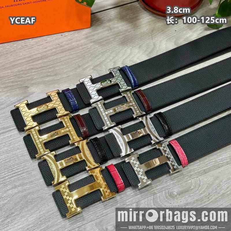 Hermes belt 38mmX100-125cm 8L60