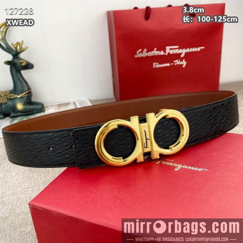 Ferragamo belt 38mmX100-125cm 8L20