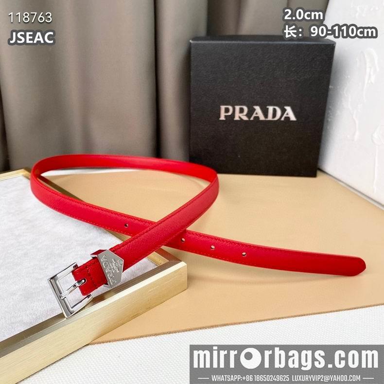 Prada belt 20mmX90-110cm 8L02