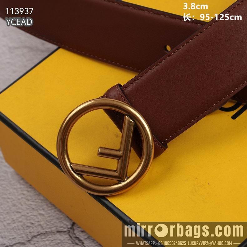 Fendi Belt 38mmX95-125cm 8L02