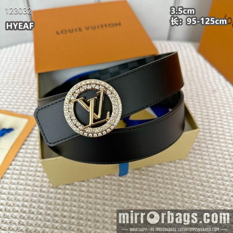 LV belt 35mmX95-125cm 8L18