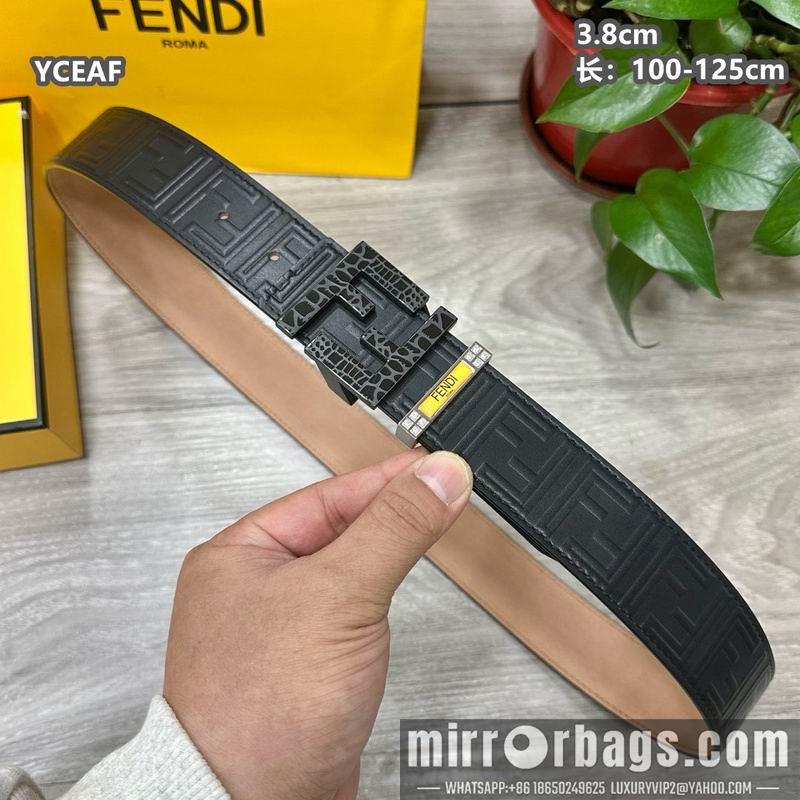 Fendi belt 38mmX100-125cm 8L29