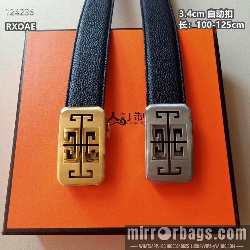 Givenchy belt 34mmX100-125cm 8L02