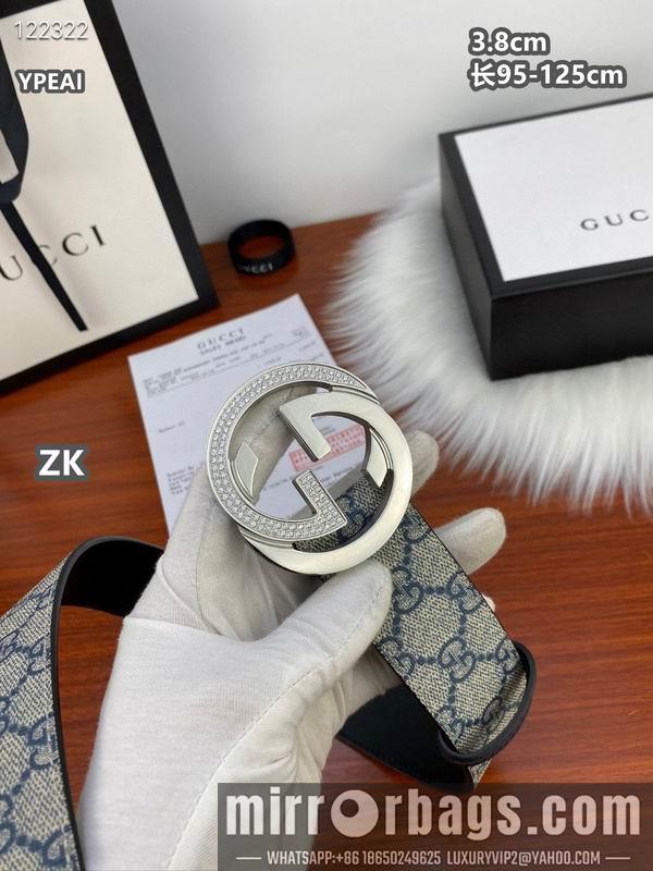 Gucci belt 38mmX95-125cm 8L20