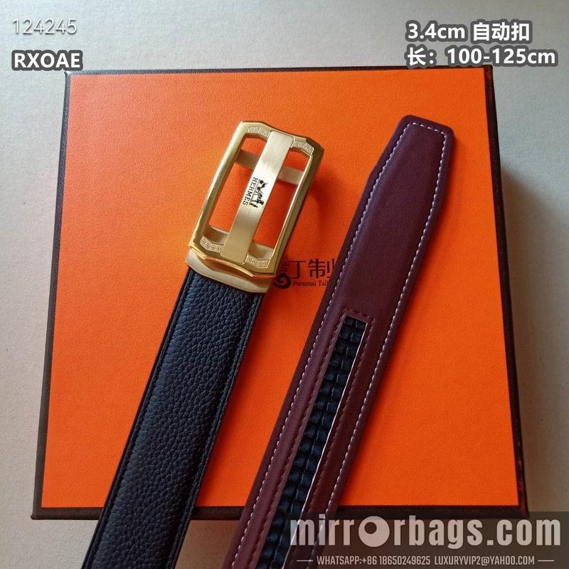 Hermes belt 34mmX100-125cm 8L08