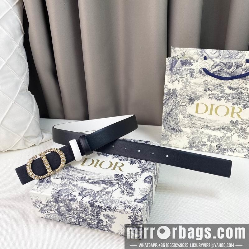 Dior belt 30mmX95-115cm 7D33
