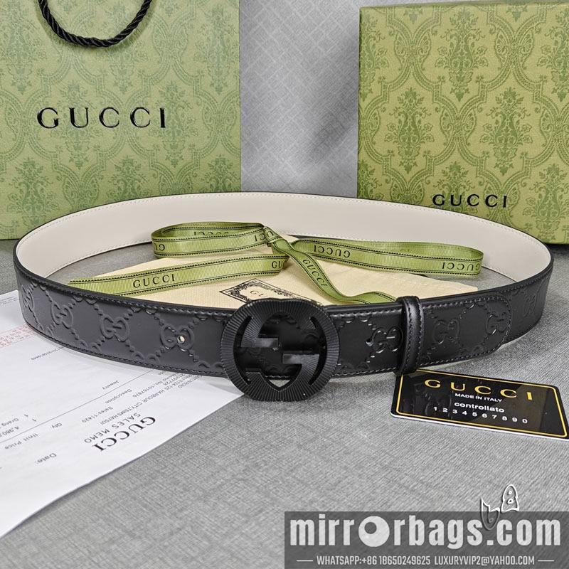 Gucci belt 38mmX90-125cm lb18