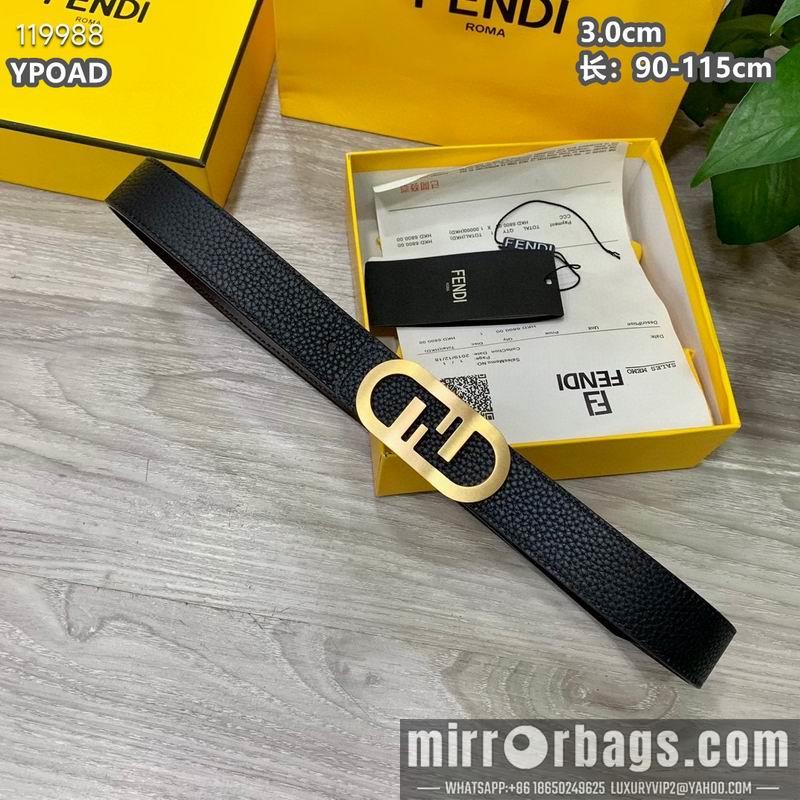 Fendi belt 30mmX90-115cm 8L19