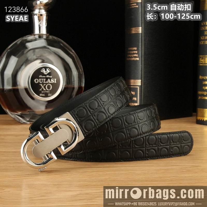Ferragamo belt 35mmX100-125cm 8L10