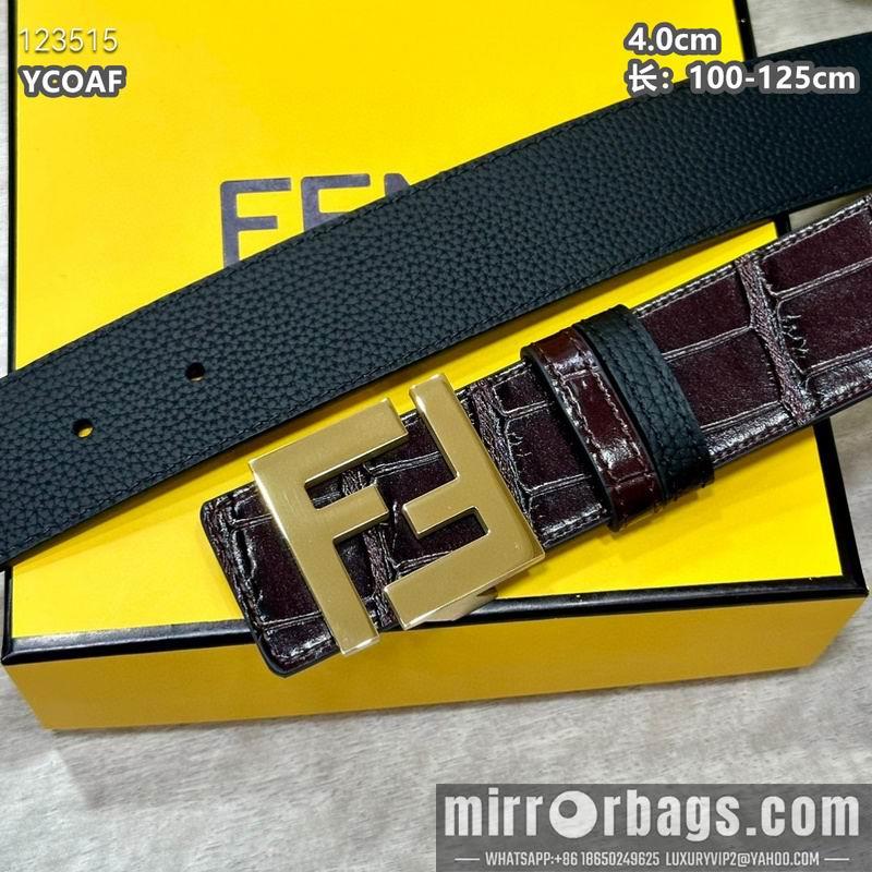 Fendi belt 40mmX100-125cm 8L33