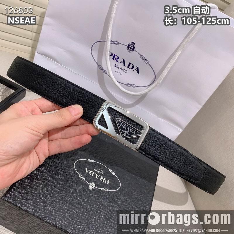 Prada belt 35mmX105-125cm 8L62