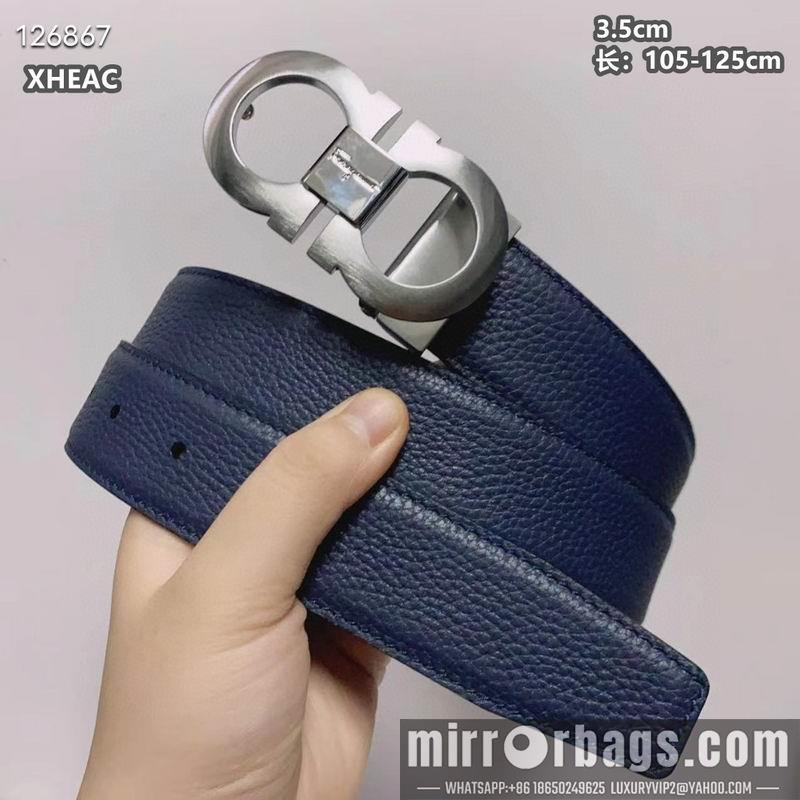 Ferragamo belt 35mmX105-125cm 8L103